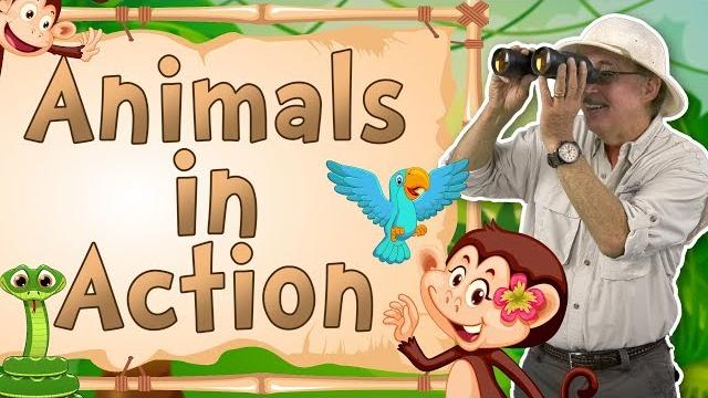 Animals in action | movement song for kids | jack hartmann Animals in action | movement song for kids | jack hartmann