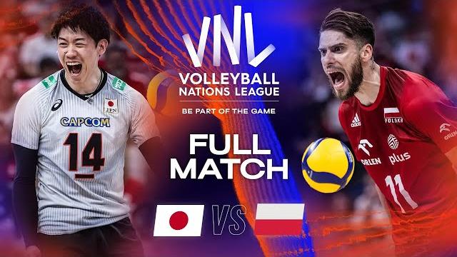 Jpn vs. pol - legendary full match | semifinals | men's vnl 2023 Jpn vs. pol - legendary full match | semifinals | men's vnl 2023