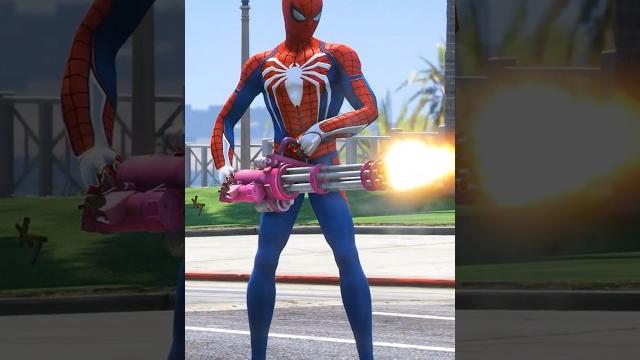 Spider-man saving kid #gta5 #spiderman #shorts Spider-man saving kid #gta5 #spiderman #shorts