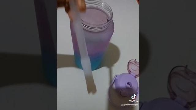 Como armar el popote de tu vaso motivacional Como armar el popote de tu vaso motivacional