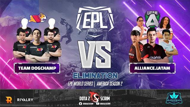 Team dogchamp vs alliance.latam - epl world series: america season 2 - playoffs - elimination - bo3 Team dogchamp vs alliance.latam - epl world series: america season 2 - playoffs - elimination - bo3