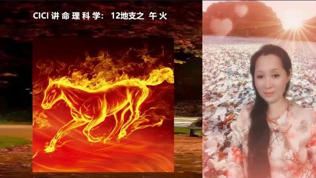 Cici 讲命理科学: 12地支之 午 火 Cici 讲命理科学: 12地支之 午 火