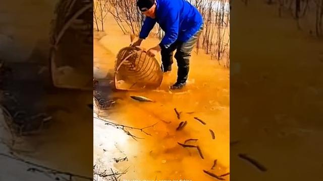 Ice fishing: unique ice fishing technique Ice fishing: unique ice fishing technique