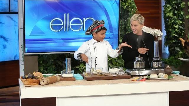 6-year-old chef kicha cooks with ellen 6-year-old chef kicha cooks with ellen