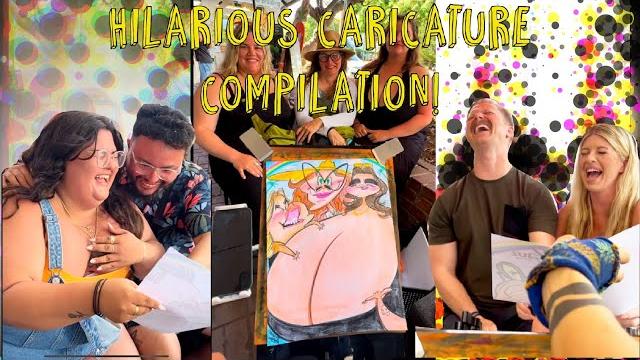 Hilarious caricature compilation Hilarious caricature compilation