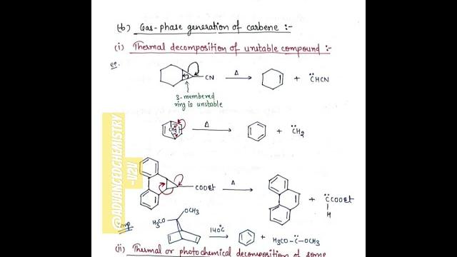 Carbene-reactive intermediate|singlet and triplet carbene|organic chemistry #carbene #fypyoutube #yt Carbene-reactive intermediate|singlet and triplet carbene|organic chemistry #carbene #fypyoutube #yt