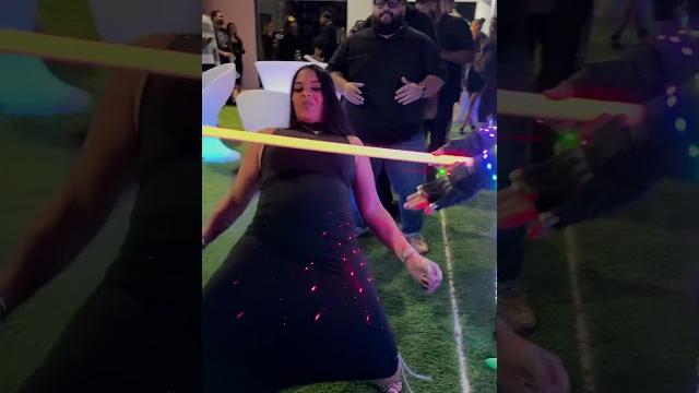 Crowd is surprised she can still do this while pregnant #shorts Crowd is surprised she can still do this while pregnant #shorts