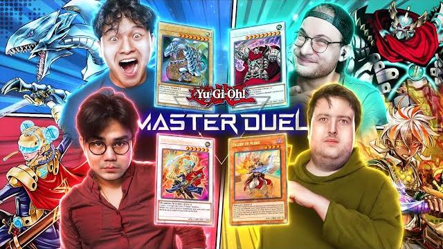 3 pros, 1 noob vs jank yu-gi-oh! decks! | master madness #13 3 pros, 1 noob vs jank yu-gi-oh! decks! | master madness #13