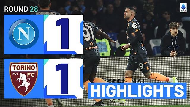 Napoli-torino 1-1 | highlights | sanabria’s bicycle kick pegs back napoli | serie a 2023/24 Napoli-torino 1-1 | highlights | sanabria’s bicycle kick pegs back napoli | serie a 2023/24