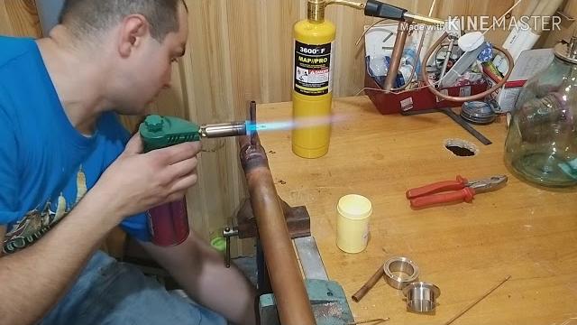 Дефлегматор из меди своими руками Дефлегматор из меди своими руками