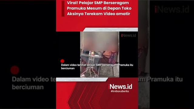 Viral! pelajar smp berseragam pramuka mesum di depan toko, aksinya terekam video amatir Viral! pelajar smp berseragam pramuka mesum di depan toko, aksinya terekam video amatir
