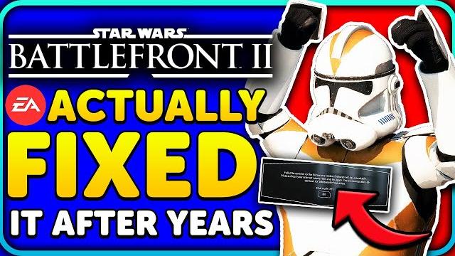 Ea just fixed this in battlefront 2... news update Ea just fixed this in battlefront 2... news update