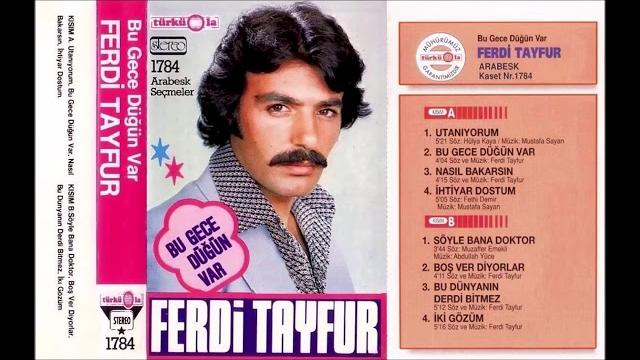 Ferdi tayfur - utanıyorum ᴴᴰ Ferdi tayfur - utanıyorum ᴴᴰ
