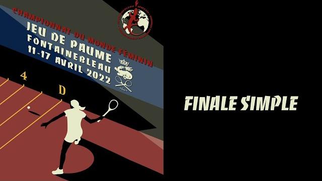 Real tennis - ladies world championship 2022 finale claire fahey vs lea van der zwalmen 17.04.2022 Real tennis - ladies world championship 2022 finale claire fahey vs lea van der zwalmen 17.04.2022