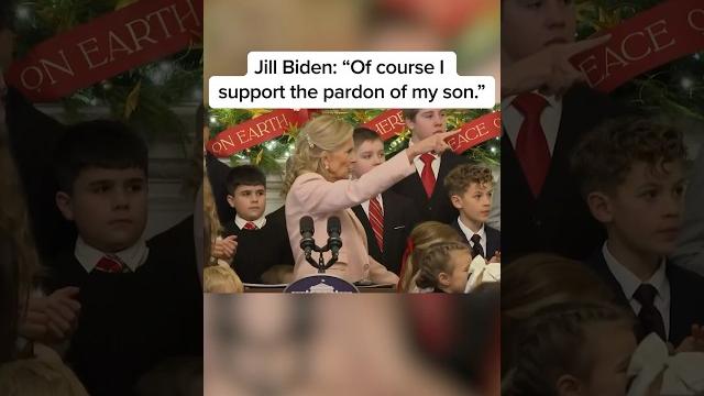 Jill biden: 'of course i support the pardon of my son' Jill biden: 'of course i support the pardon of my son'