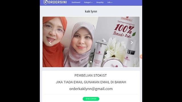 Pembelian stokist kak lynn Pembelian stokist kak lynn