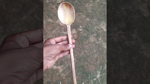 Amazing jackfruit wood spoon making idea Amazing jackfruit wood spoon making idea