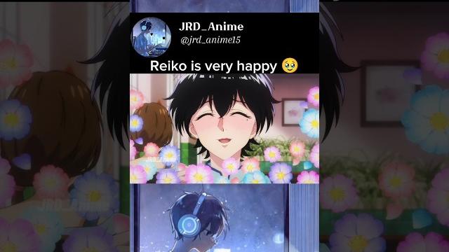 Reiko is very happy Reiko is very happy