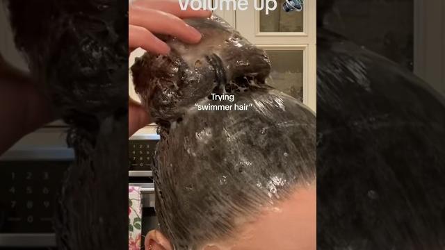 Saving my hair from chlorine or a soft launch to a buzz cut #swimmer #asmr #myhair #asmrvideo Saving my hair from chlorine or a soft launch to a buzz cut #swimmer #asmr #myhair #asmrvideo