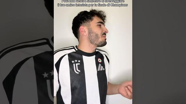 Sbeffeggi ancora il tuo amico interista per la finale di champions #viralvideo #foryou #comedy Sbeffeggi ancora il tuo amico interista per la finale di champions #viralvideo #foryou #comedy