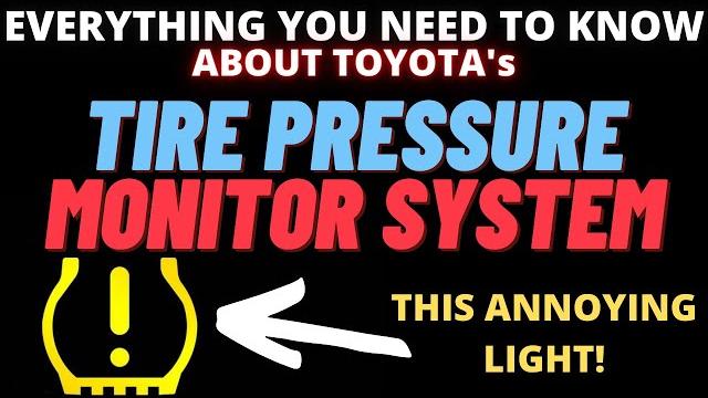 All you need to know about tire pressure monitor for toyota All you need to know about tire pressure monitor for toyota