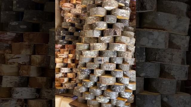 Вот это потолок в бане! путь к бане мечты, серия 31 - потолок из спилов своими руками Вот это потолок в бане! путь к бане мечты, серия 31 - потолок из спилов своими руками