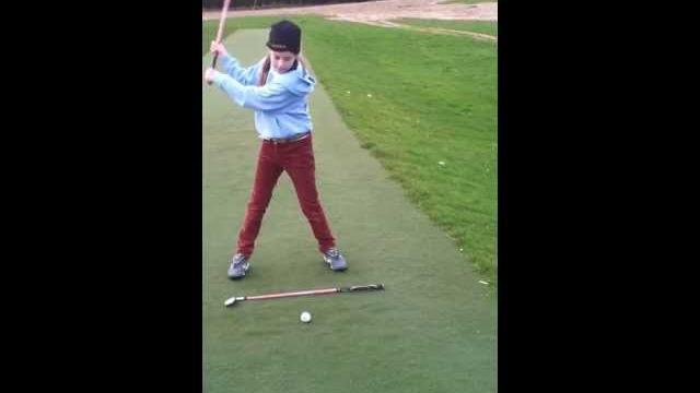 Erin at sonning golf club driving range Erin at sonning golf club driving range