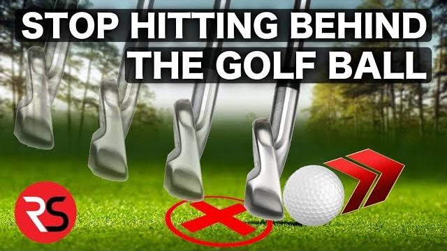 How to stop hitting behind the golf ball (easy fix) How to stop hitting behind the golf ball (easy fix)