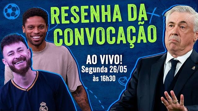 Ao vivo! resenha da convocação da seleção: fred bruno, balada e andré santos | panela sportv Ao vivo! resenha da convocação da seleção: fred bruno, balada e andré santos | panela sportv