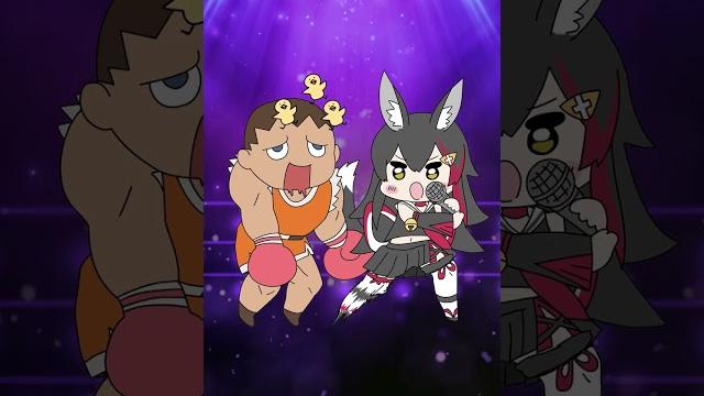 【手描き】ミオしゃの小足【大神ミオ/ホロライブ切り抜き漫画】#shorts 【手描き】ミオしゃの小足【大神ミオ/ホロライブ切り抜き漫画】#shorts