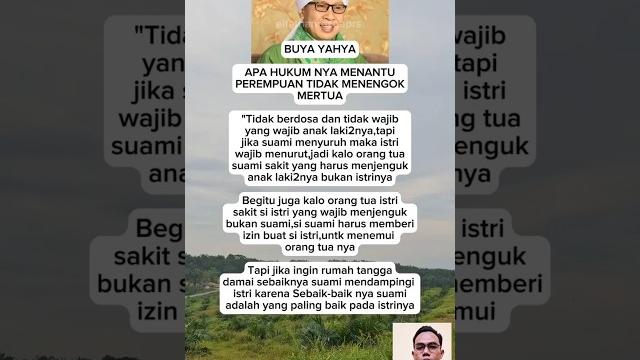 Apa hukumnya menantu perempuan tidak menengok mertua #pernikahan #suamiistri #rumahtangga #buyayahya Apa hukumnya menantu perempuan tidak menengok mertua #pernikahan #suamiistri #rumahtangga #buyayahya