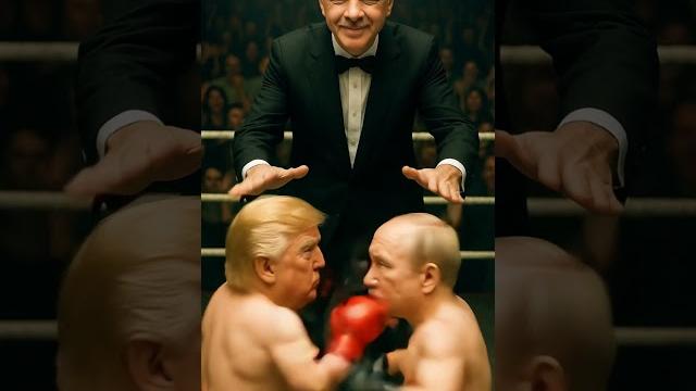 Who would win if putin and trump boxed #short Who would win if putin and trump boxed #short