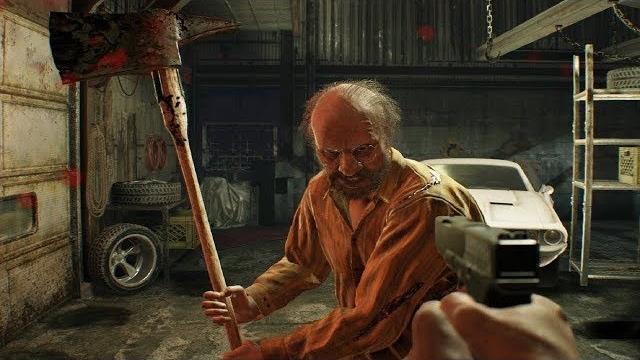 Resident evil 7 босс джек бейкер Resident evil 7 босс джек бейкер