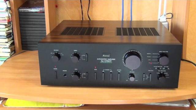 Японский усилитель sansui au - d907f Японский усилитель sansui au - d907f