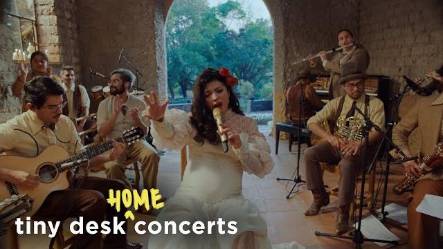 Mon laferte: tiny desk (home) concert Mon laferte: tiny desk (home) concert