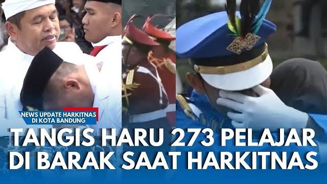 273 pelajar barak militer bandung jadi petugas upacara harkitnas dipimpin kdm, akhir haru temu ortu 273 pelajar barak militer bandung jadi petugas upacara harkitnas dipimpin kdm, akhir haru temu ortu