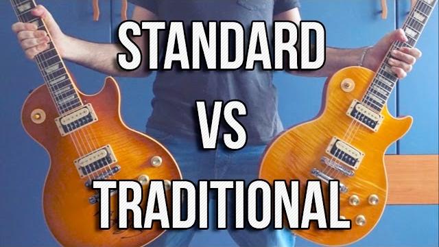 Gibson les paul: standard vs traditional Gibson les paul: standard vs traditional