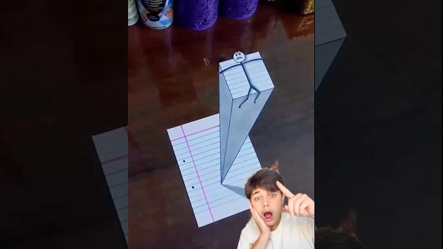 3d drawing tutorial!? #drawing #3d #3ddrawing #art #thingstodo 3d drawing tutorial!? #drawing #3d #3ddrawing #art #thingstodo