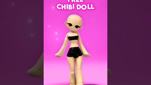 Free chibi doll body #roblox #lanah #robloxfreeitems Free chibi doll body #roblox #lanah #robloxfreeitems