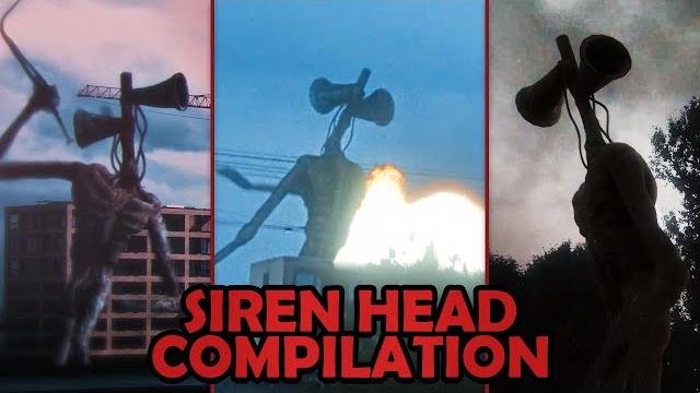 Siren head caught on camera! | siren head compilation Siren head caught on camera! | siren head compilation