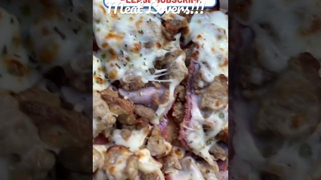 #shorts meat lovers pizza ntr|asmr #shorts meat lovers pizza ntr|asmr