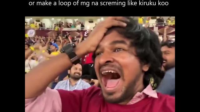 Madan gowri screaming in a loop Madan gowri screaming in a loop