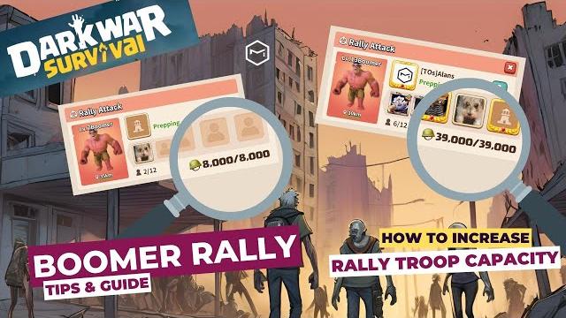 Dark war survival: boomer rally tips & guide Dark war survival: boomer rally tips & guide