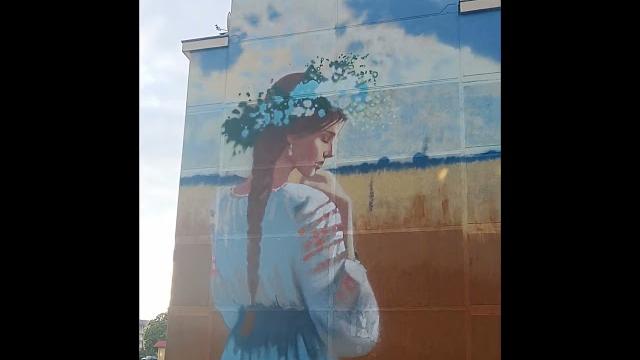 Монументальная роспись стен. #росписьстен #баталиствладимирсайко #кореличи #гигантскийрисунок Монументальная роспись стен. #росписьстен #баталиствладимирсайко #кореличи #гигантскийрисунок