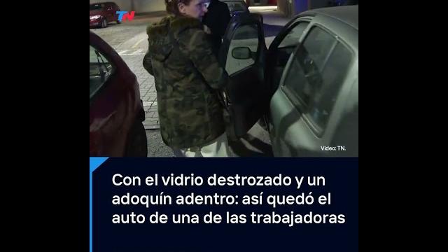 Manifestantes ingresaron por la fuerza a las instalaciones de artear, donde funciona tn y eltrece Manifestantes ingresaron por la fuerza a las instalaciones de artear, donde funciona tn y eltrece