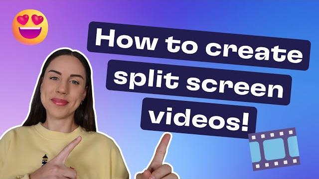 How to put two videos side by side (split screen effect) How to put two videos side by side (split screen effect)