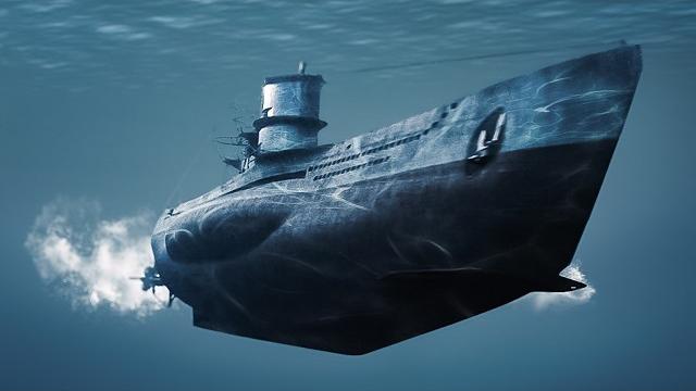 Fist fight! submarine vs ship Fist fight! submarine vs ship