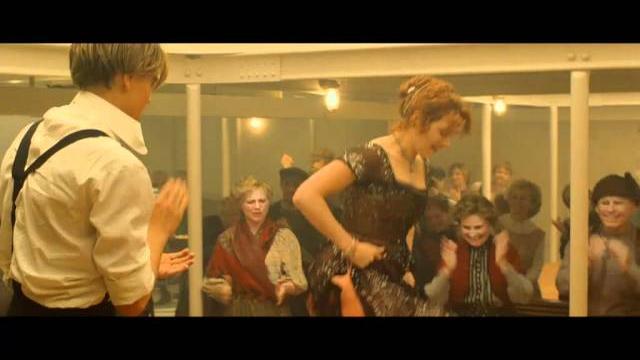 Titanic 3d | "third class dance" | official clip hd Titanic 3d | "third class dance" | official clip hd