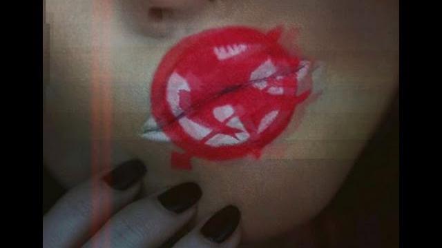 Hunger games lip art tutorial: done quickly Hunger games lip art tutorial: done quickly