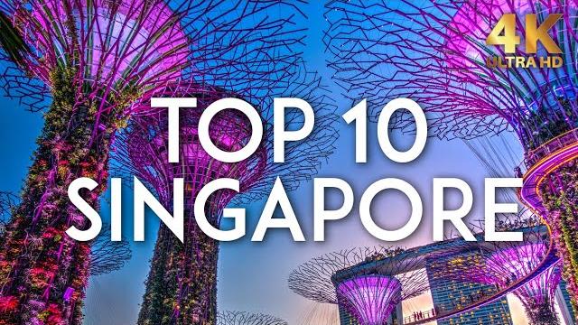 Top 10 things to do in singapore | travel guide 4k Top 10 things to do in singapore | travel guide 4k